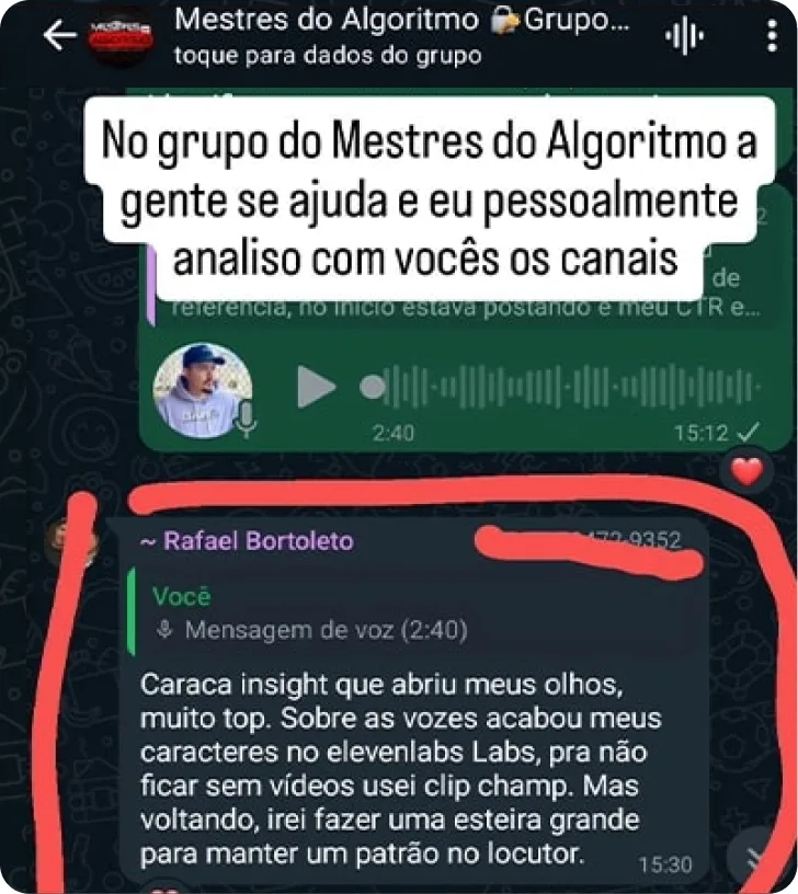 Reconhecimento e premiação por metas de inscritos